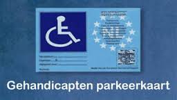 Gehandicaptenparkeerkaart